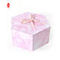 Caixa de embalagem de presente de papelão rígido 157art com abertura de ambos os lados Embalagem de caixa de presente